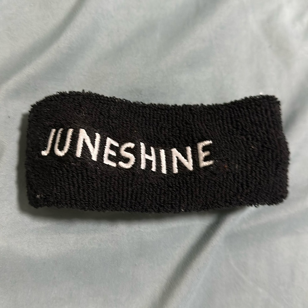 Juneshine Black Sports Headband